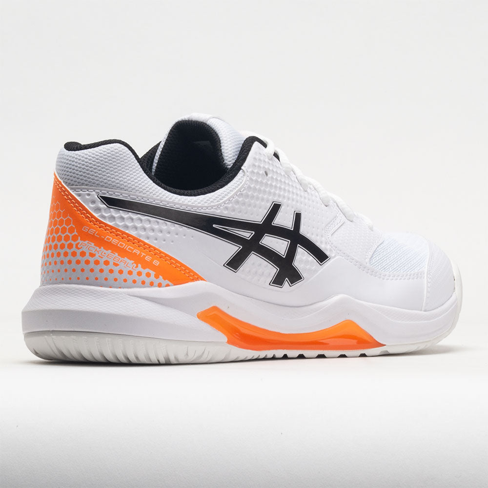 ASICS GEL-Dedicate 8 Men's White/Shocking Orange