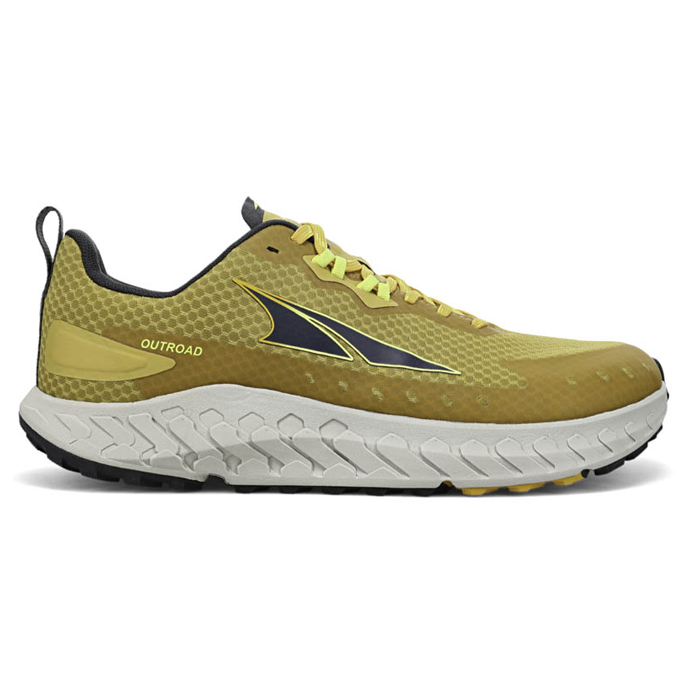 Men's Altra Outroad, Gray/Yellow, 11.5 D Medium