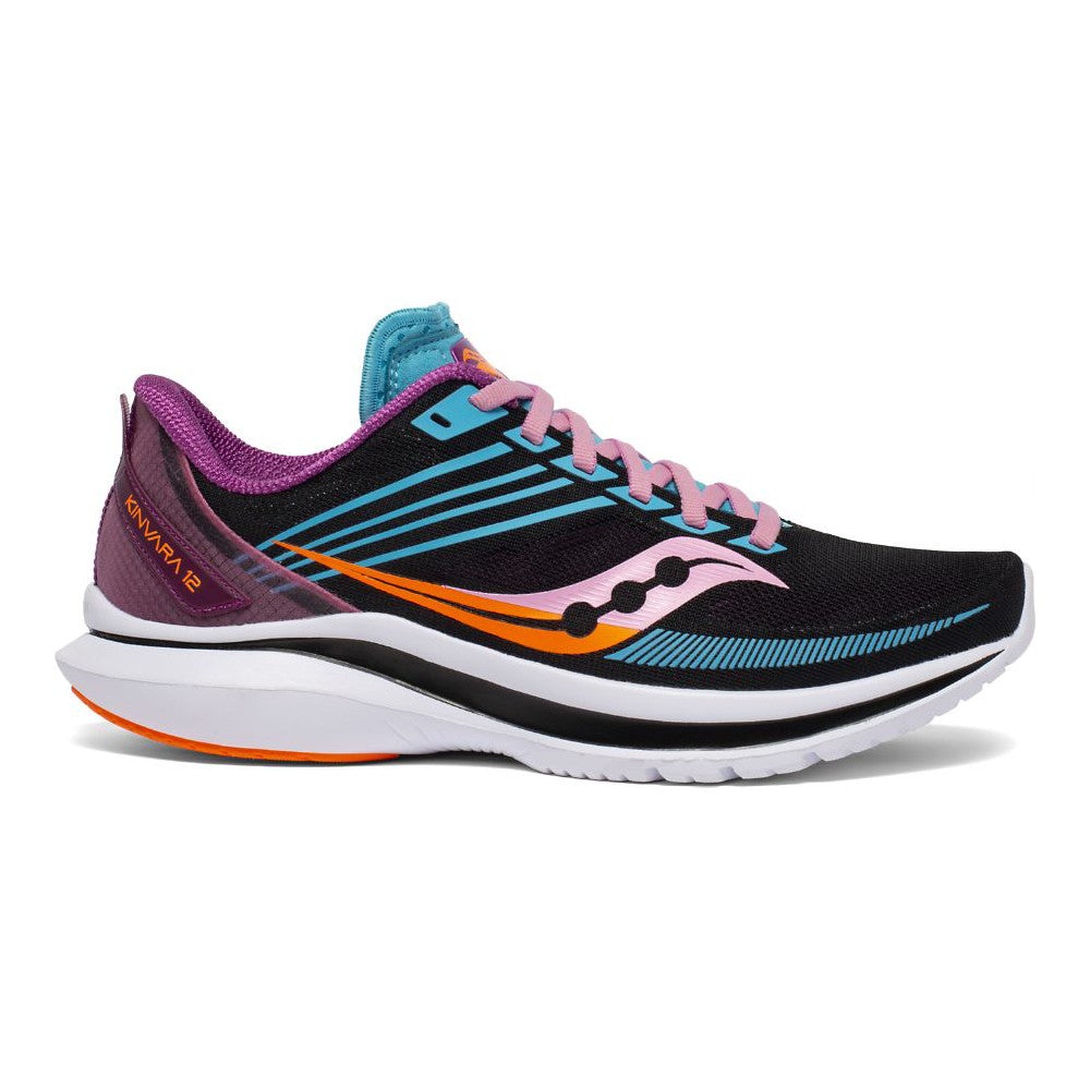 Women's Saucony Kinvara 12, Future Black, 8 B Medium