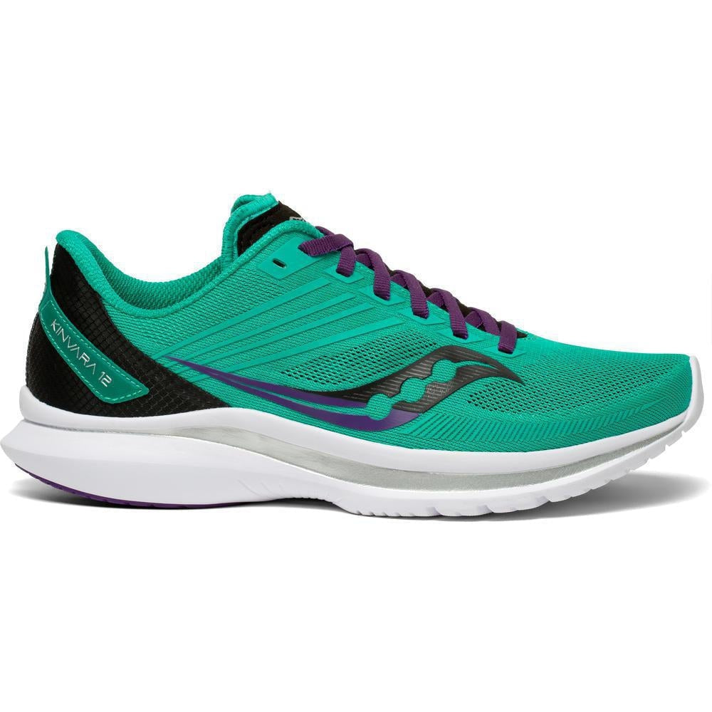 Women's Saucony Kinvara 12, Jade/Concord, 9.5 B Medium