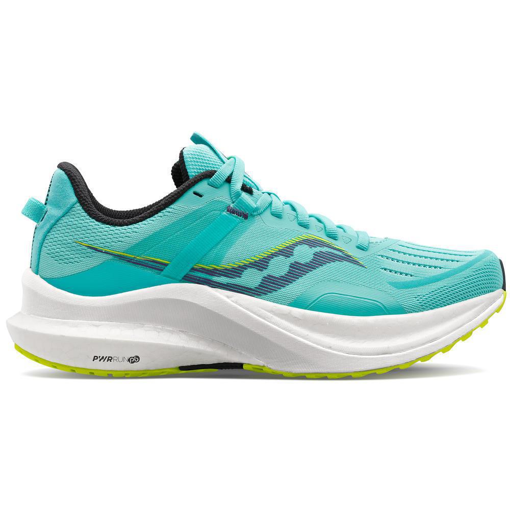 Women's Saucony Tempus, Cool Mint/Acid, 8.5 B Medium