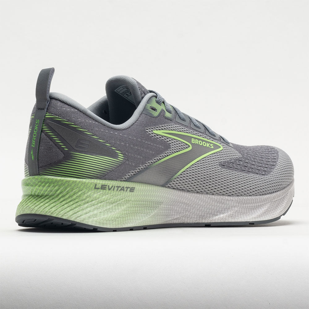 Brooks Levitate 6 Men's Primer Grey/Neon Green
