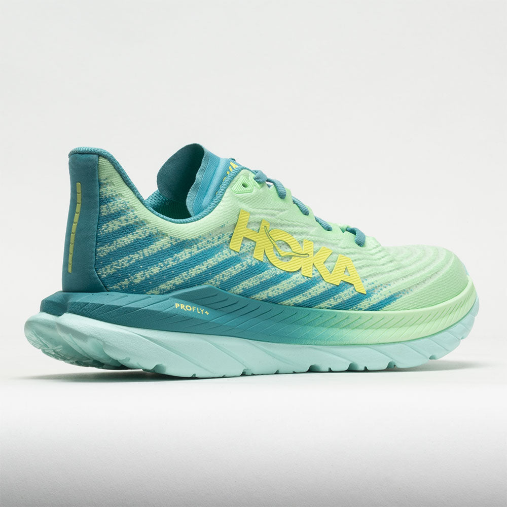 HOKA Mach 5 Men's Lime Glow/Ocean Mist