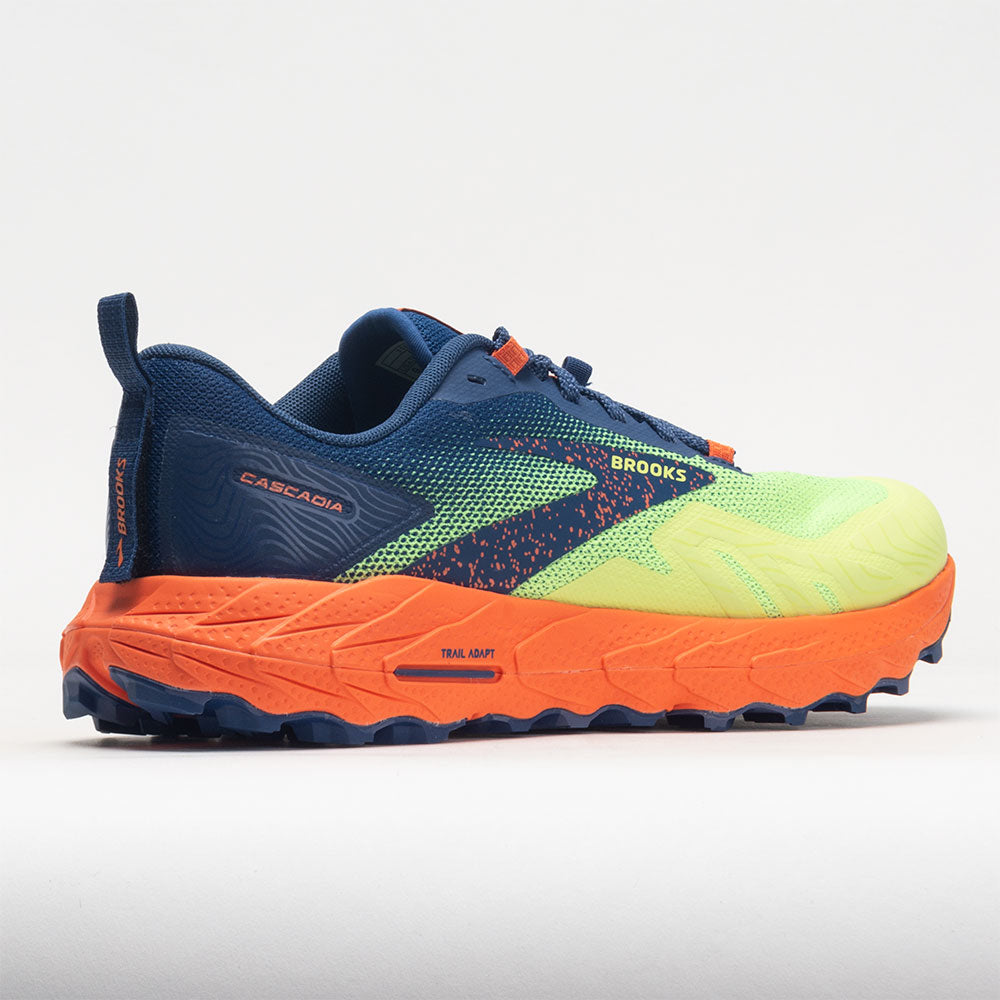 Brooks Cascadia 17 Men's Sharp Green/Navy/Firecracker