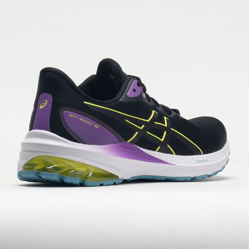 ASICS GT-1000 12 Women's Black/Glow Yellow