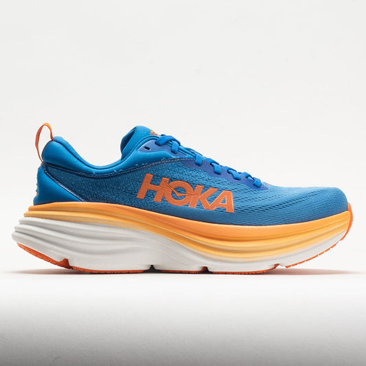 HOKA Bondi 8 Men's  Coastal Sky/Vibrant Orange