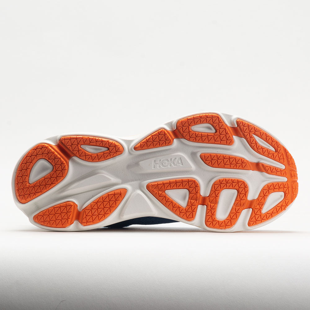 HOKA Bondi 8 Men's  Coastal Sky/Vibrant Orange