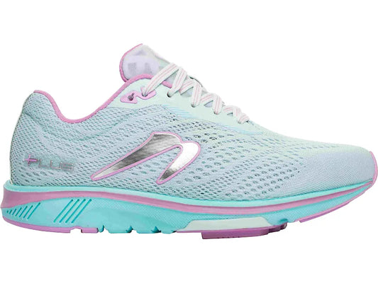 Women's Newton Running Gravity+, Sky Blue/Pink, 7.5 B Medium