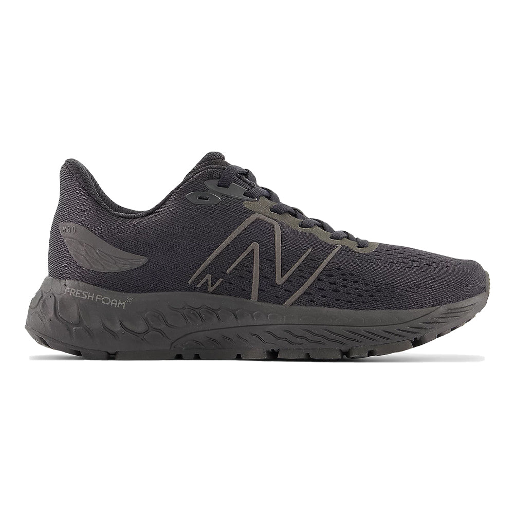 Women's New Balance Fresh Foam X 880v12, Black, 10 B Medium