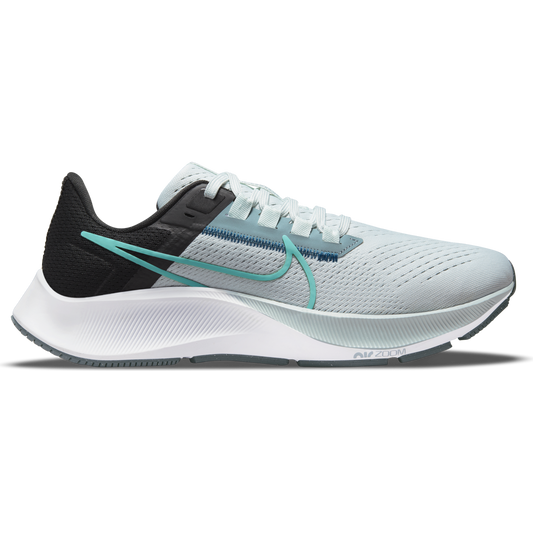 Women's Nike Air Zoom Pegasus 38, Ghost Aqua/Washed Teal-Aviator Grey, 10 B Medium
