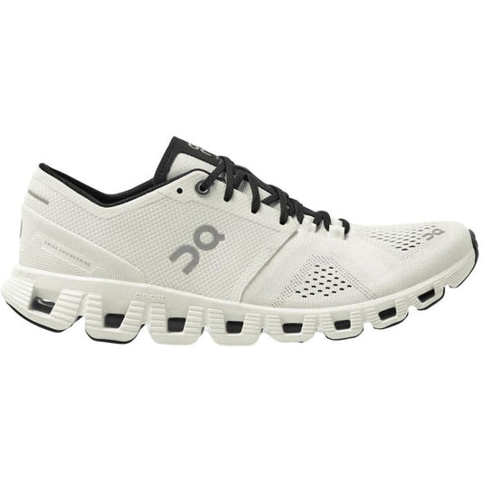 Women's On Cloud X 3, White/Black, 7.5 B Medium