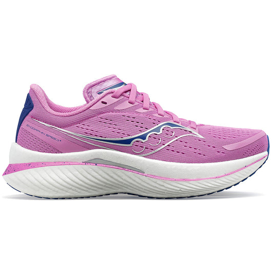 Women's Saucony Endorphin Speed 3, Grape/Indigo, 8 B Medium