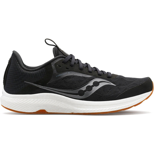 Women's Saucony Freedom 5, BLACK/GUM, 11 B Medium