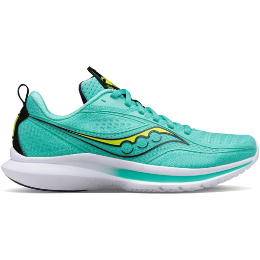 Women's Saucony Kinvara 13, Cool Mint/Acid, 10 B Medium