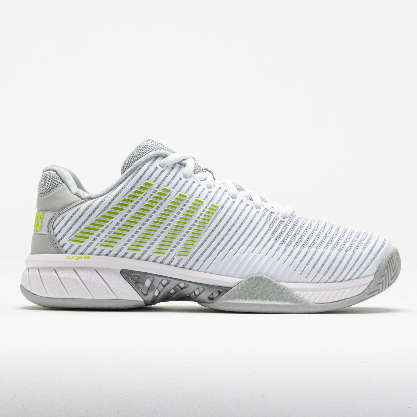 K-Swiss Hypercourt Express 2 Women's  White/Gray Violet/Lime Green