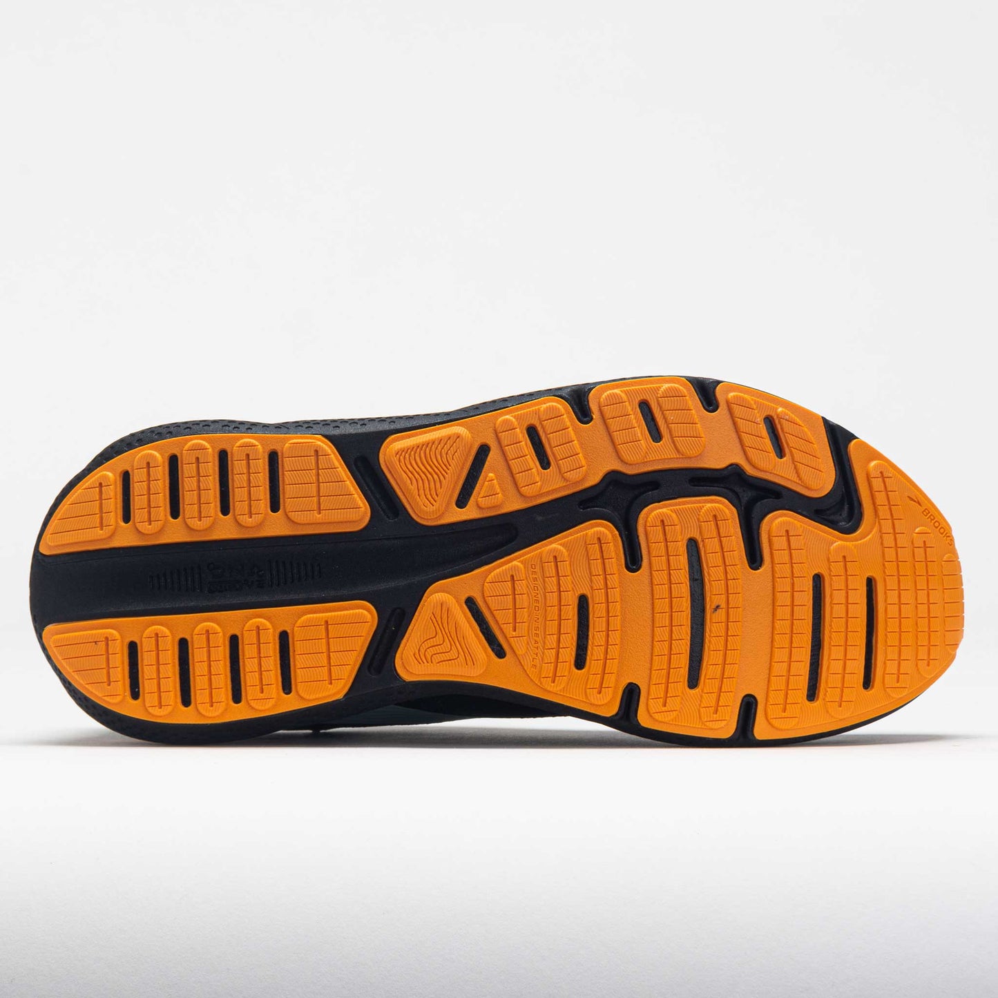 Brooks Ghost Max Men's  Black/Orange/Cloud Blue