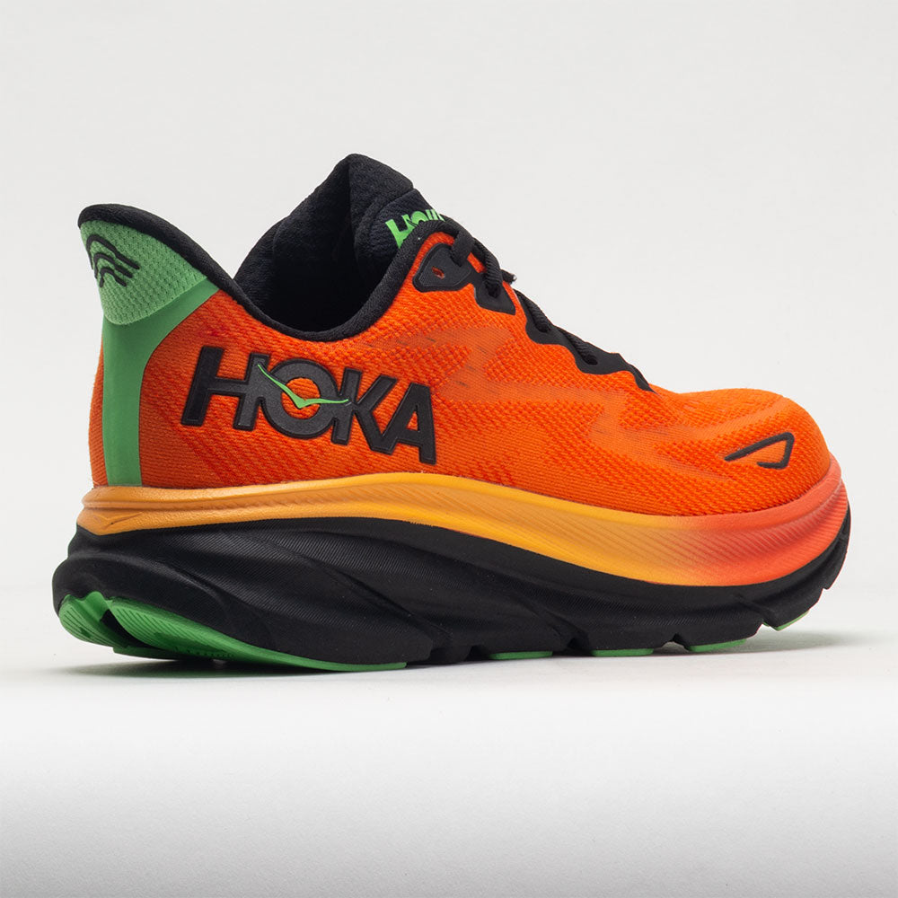 HOKA Clifton 9 Men's  Flame/Vibrant Orange