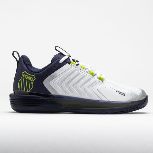 K-Swiss Ultrashot 3 Men's  White/Peacoat/Lime Green