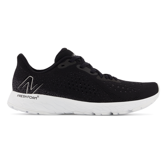 Women's New Balance Fresh Foam X Tempo V2, Black/White, 6.5 B Medium