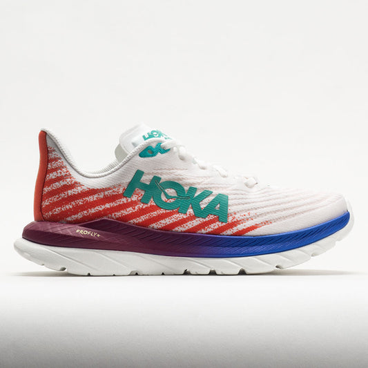 HOKA Mach 5 Women's  White/Flame